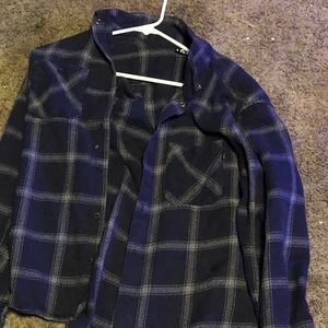 Men’s grey vans flannel